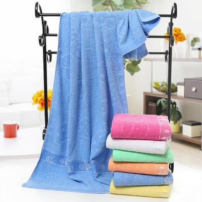 70*140 Mushroom Pattern Bath Towel Soft and Comfortable Absorbent Bath Towel