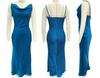 Women's Urban Fashion Solid Color Dress with Deep V-neck, Slim Fit, and Spaghetti Straps for Spring/Summer 2024.
