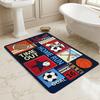 Sports Theme Living Room Nonslip Area Rug Soft Carpet For Bedroom Game Playroom Sofa Office Home Decor Doormat Christmas Gift C930778