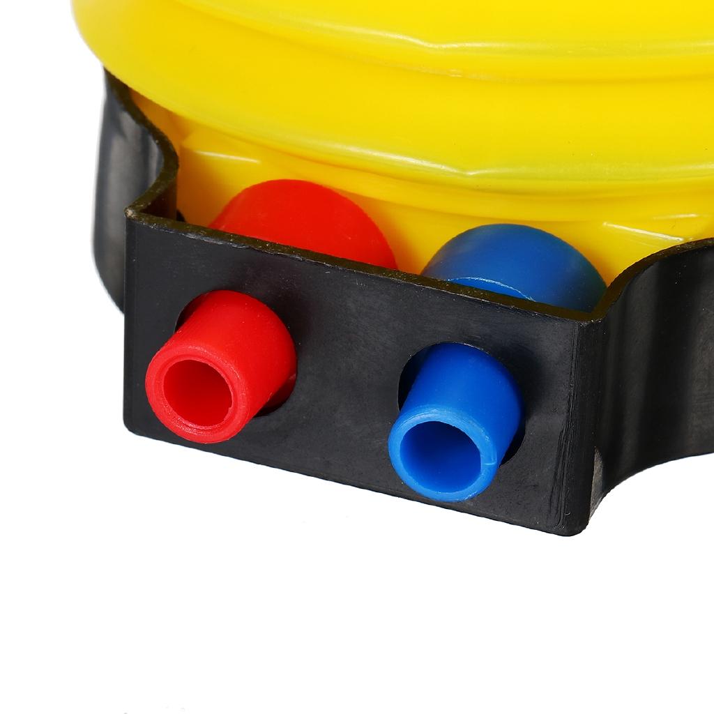 Swimming Pool Foot Ball Air Inflatable Pump Pool Inflator Pump Balloons Foot Inflator Pump for Swimming Rings Accessories
