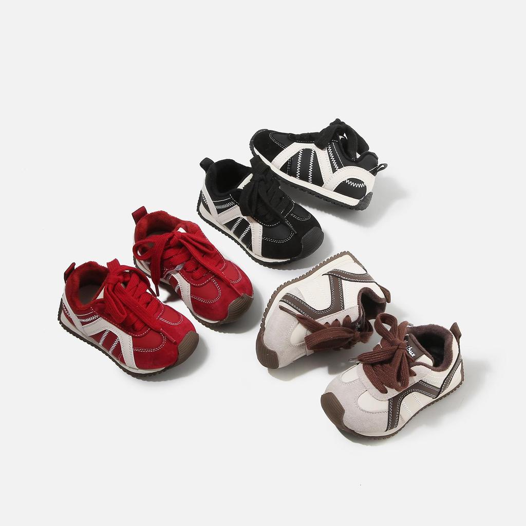 Zimowe buty niemowlęce z miękką podeszwą - Wyściełane aksamitem, Unisex, Styl codzienny i sportowy