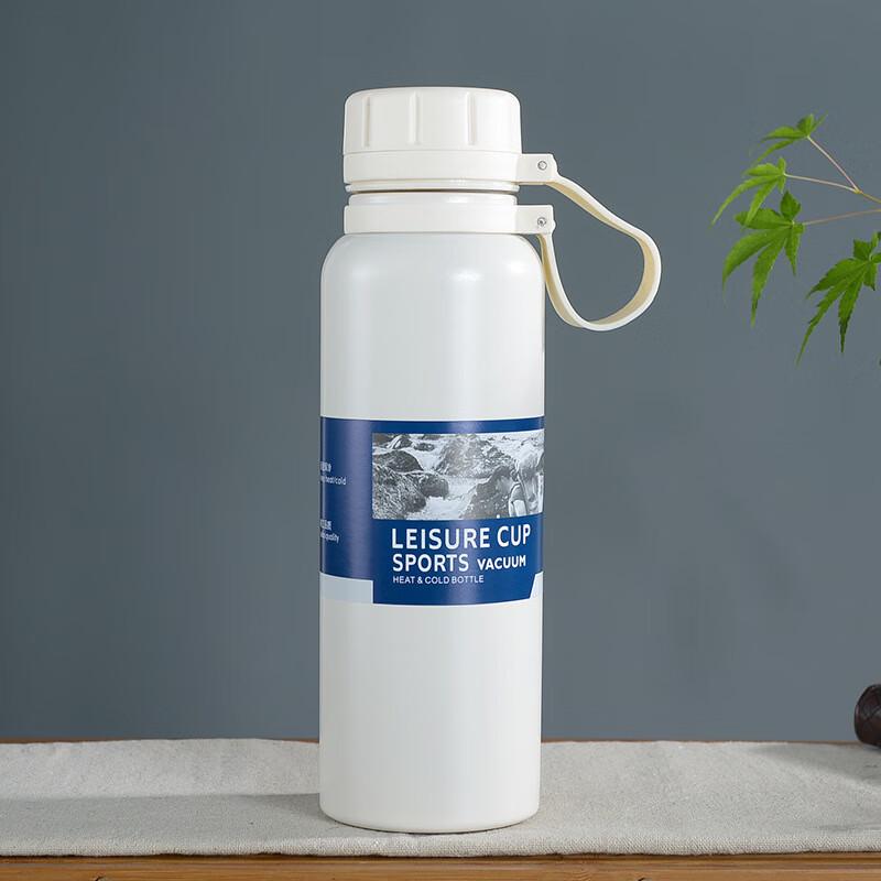 MRSIKEY Portable Stainless Steel Insulated Sports Water Bottle