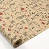 1 Rolle Weihnachtspapier - Niedliches Hirschdesign, Planer und Makler, Geeignet für Geschenke, Handgemachte Geschenke, Geschenkverpackung