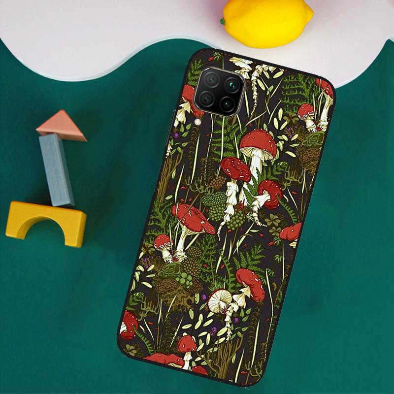 Trippy Mushroom For Huawei Nova 11i 12s 12i 8i 7i Y73 Y70 Y90 Y60 Y72 Y61 Y91 9 10 SE P30 Pro P40 Lite Case