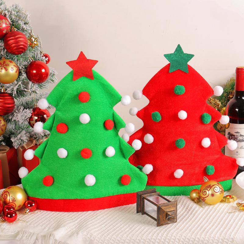 Hong Kong Christmas Tree Hat Creative Christmas Hat Party Hat Christmas Hat