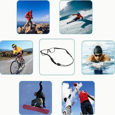 Universal Adjustable Eyewear Retainer Fit Sports Sunglasses Retainer Unisex Strap Safety Glasses Holder Anti-Slip String