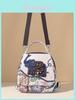 Minimalist Canvas Retro Small Backpack With Zipper For Casual Travel And Daily Use