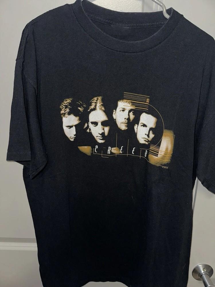 

Популярна футболка унісекс 1998 року з принтом концерту гурту Creed S-235XL 15D480 XXXXL