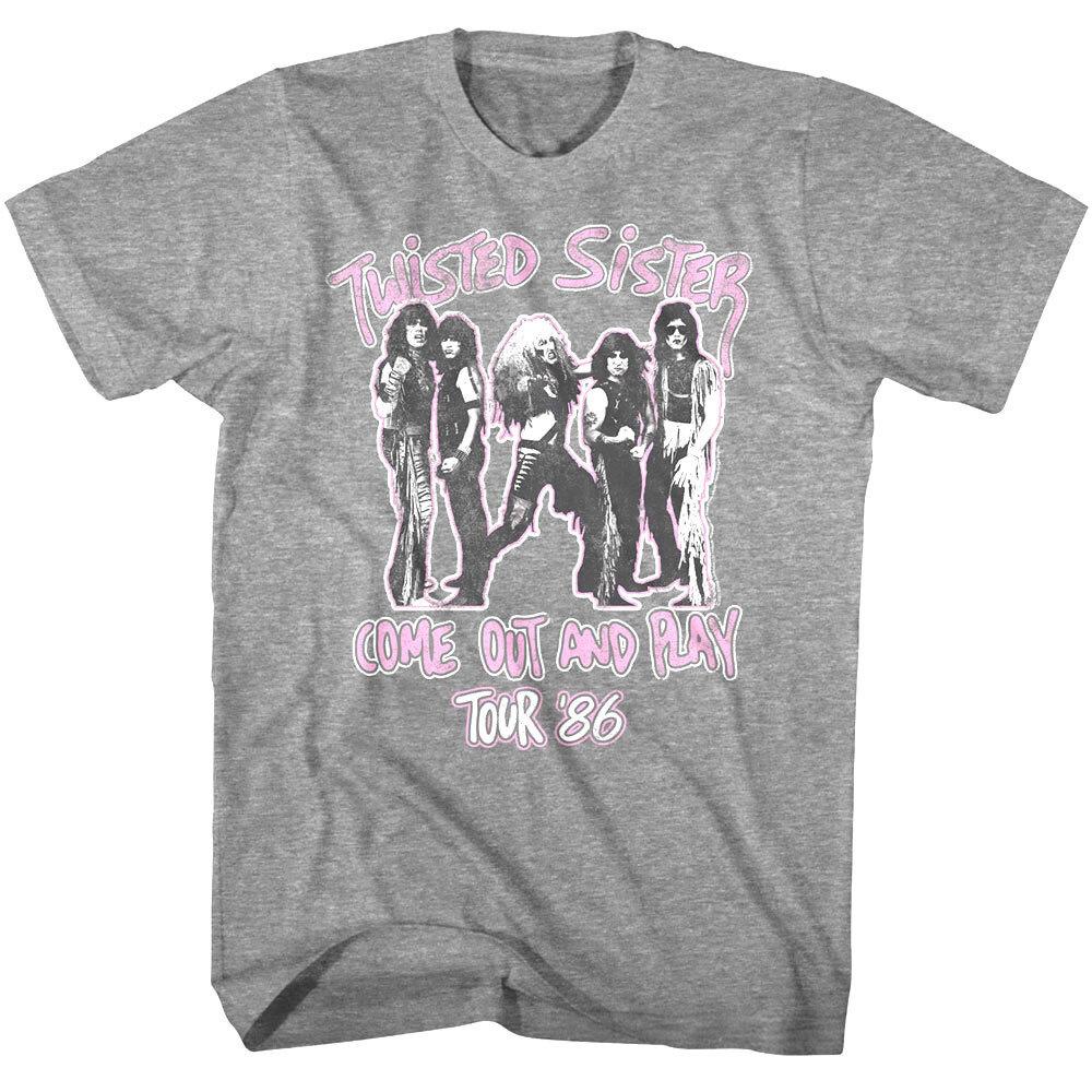 Twisted Sister Come Out and Play Tour 86 Men T Shirt S