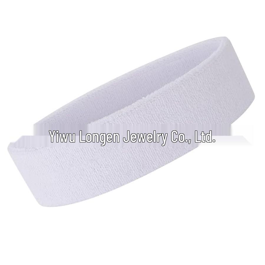 

Унисекс Спортивная повязка на голову, впитывающая пот, для фитнеса и йоги - Модная повязка для волос белый