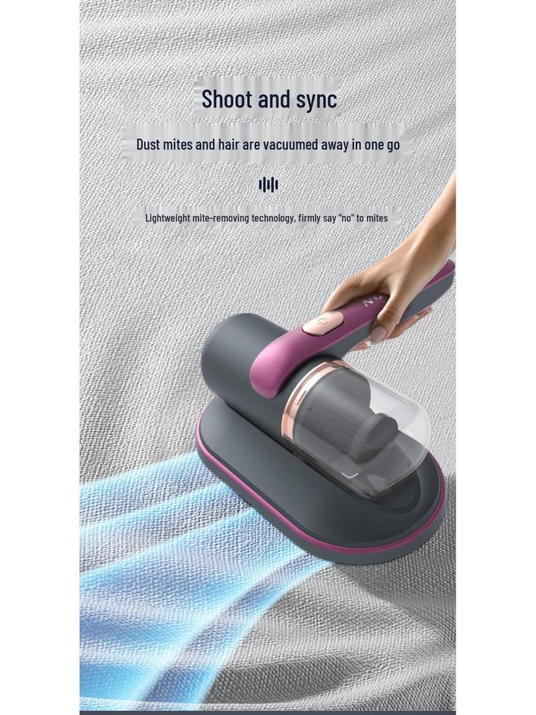 Portable Wireless UV Mite Remover Vacuum for Beds