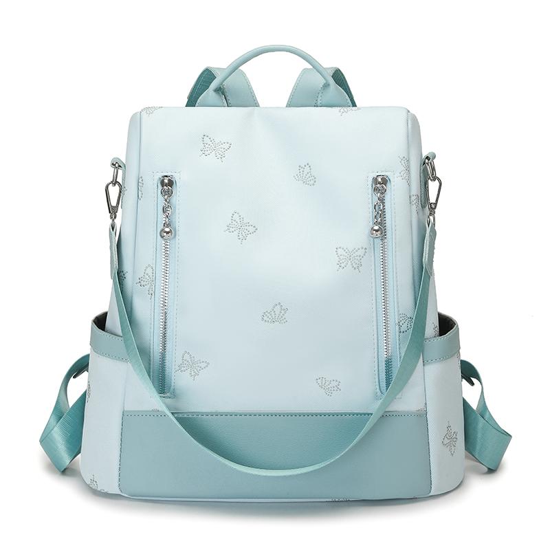 Large Capacity Nyl Backpack High Quality Women's Fashi Travel Laptop Bag Casual Daypack Vintage Shoulder Bag College School