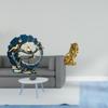 Resin Lion Figurine Modern Sculpture Ornament for House Desk Bookshelf Living Room Bedroom Cabinet