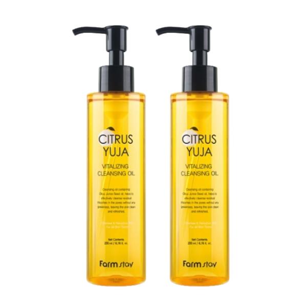 Farm Stay Citrus Yuja Vitalizing Cleansing Oil (200ml / 6.76 fl.oz.) (3 Options)
