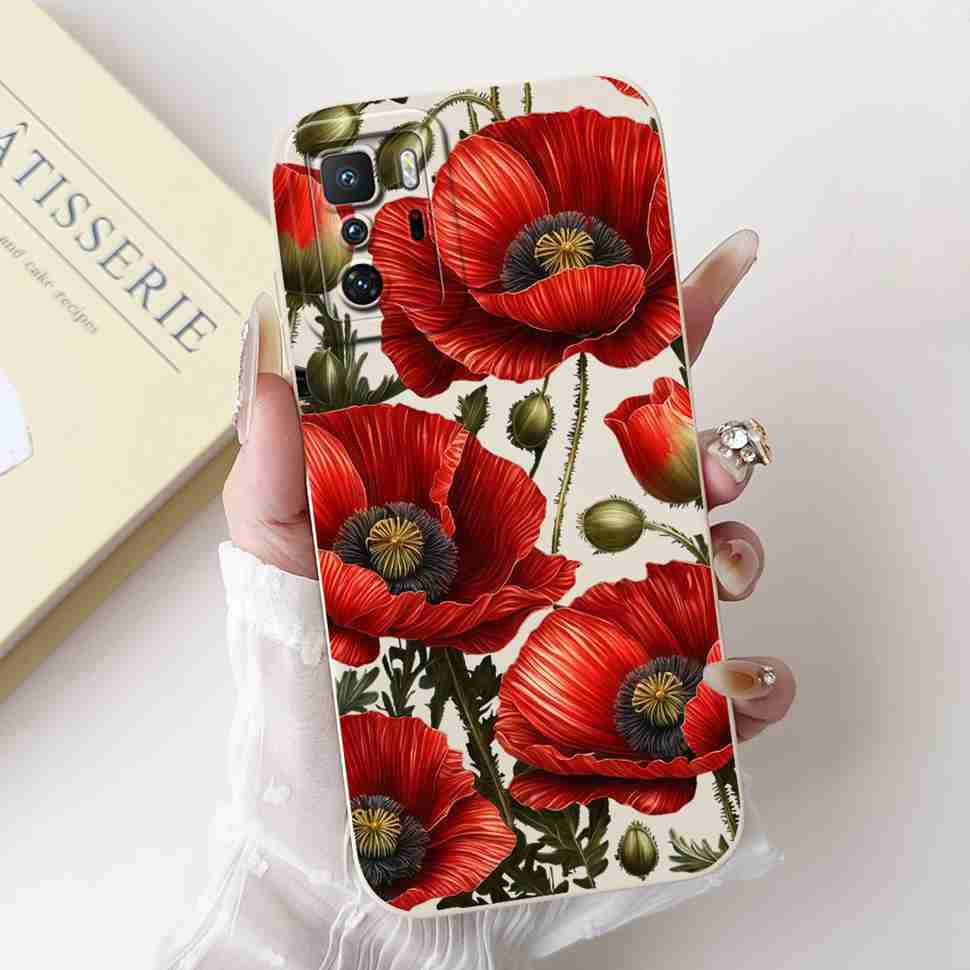 For  Xiaomi Redmi Note 10 Pro China Case Cute Cartoon Girl Cover Soft Silicone Phone Case For Xiaomi POCO X3 GT X3GT Full Bumper