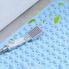 PVC Non-Slip Bath Mat with Suction Cups Shower Bathtub Mat Anti-Fatigue Bathroom Floor Mat Massage Foot Pad