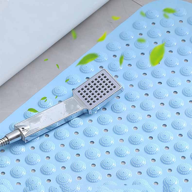 PVC Non-Slip Bath Mat with Suction Cups Shower Bathtub Mat Anti-Fatigue Bathroom Floor Mat Massage Foot Pad