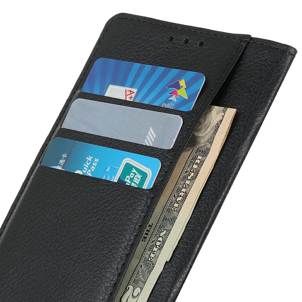 For Xiaomi Redmi 15 5G (Global) (169mm) Wallet Case PU Leather Phone Cover Litchi Texture