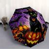1pc Halloween Cat Umbrella - 8-Rib Automatic Open/Close, Fashionable Compact Umbrella for Outdoor Adventures yy250813209