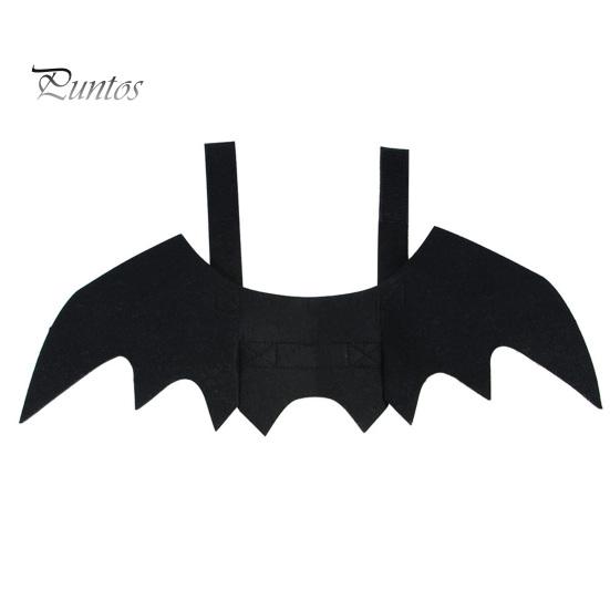 Hook And Loop Pet Costume Cat Bat Wings, Halloween Costume, Puppy Cosplay Outfit, Dark Night Wings Cute for Cats Dogs Party Dress Up Accessory