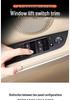Compatible with BMW 3 Series E90: 318, 320, 325 - Power Window and Control Switch Button