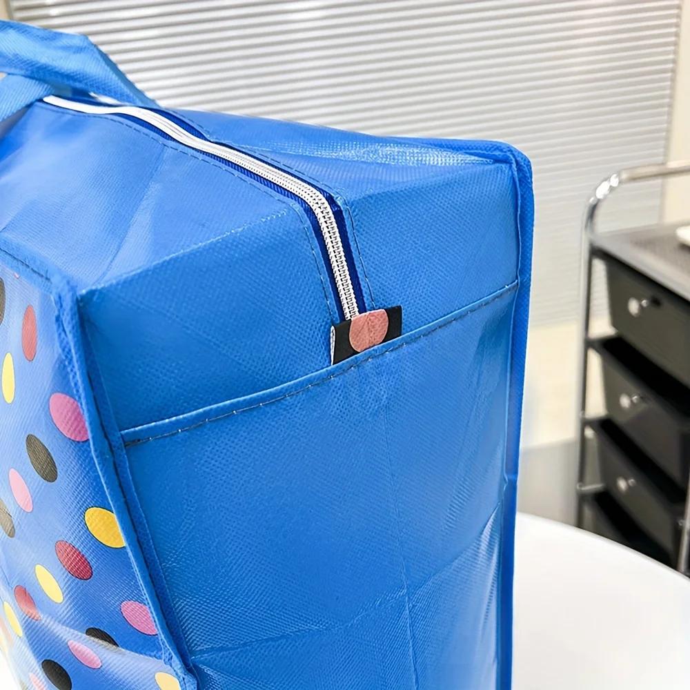 Wardrobe Large Capacity Cotton Quilt Clothes Storage Organizing Bag Student Luggage Storage Bag Toy Miscellaneous Storage Bag