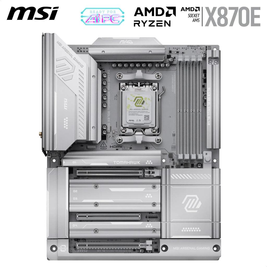 MSI MAG X870E TOMAHAWK MAX WIFI PZ ATX Motherboard MB6918