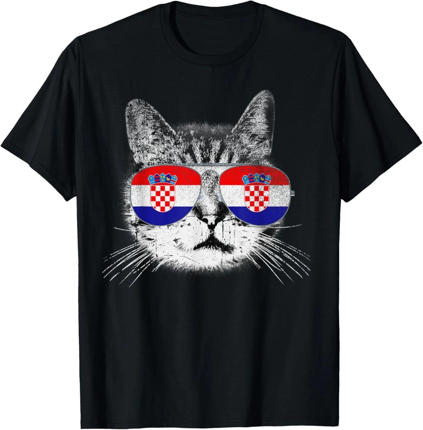 CaT shirt Croatian Croatia Flag Country Men Women T shirt S