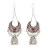 Vintage Women's Bohemian Tassel Hollow Bell Drop Dangle Hook  Earrings Jewelry