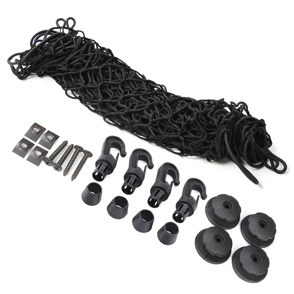 1 Layer Envelope Trunk Cargo Net For JEEP GRAND CHEROKEE Car Boot Trunk Net Mesh Elastic Rear Back Cargo Trunk Storage Organizer