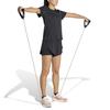 adidas Womens Designed For T-Shirt Black Women Streetwear IQ2654