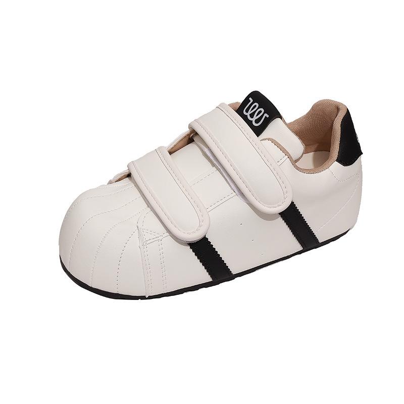 Red Retro Velcro Versatile Platform Agande Training Shoes Women's New Autumn Non-slip Lightweight Board Shoes