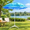 Adult Beach Umbrella with PA++++ Sun Protection, Windproof and Rainproof