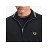 Fred Perry [headquarters Genuine] Fred Perry [sharp] Classic Half Zip Knit  198  Afpm2437624 198 qzgAfpm2437624 198