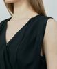 IHR Two-Way Shirring Blouse / Black