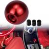 Car Modification Manual Universal Stem Head Aluminum Alloy Round Ball Gear Handle Head Round Trolley Bobblehead