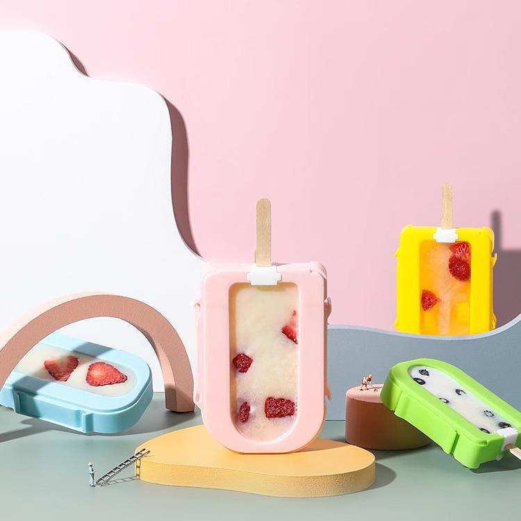 Silikonová miska na led: Forma potravinářské kvality pro domácí led, zmrzlinu a mražené pochoutky