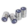 4PCS Alloy Car Tire Valve Caps Dustproof Wheel Air Covers For Subaru XV WRC WRX BRZ FORESTER IMPREZA LEGACY OUTBACK STI TRIBECA