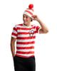 Wo ist Walter? T-Shirt Herren Kostüm Verkleidungs-T-Shirt und Mützen-Set