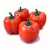 Moldable Crackling Pepper Squishy Toy Sound Effects Realistic Vegetables Pinch  for Kids Adults