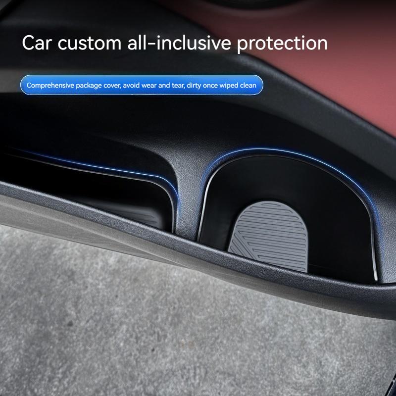 Für BMW X3 G01 2025 4 STÜCKE Auto Vordertür Seite Aufbewahrungsbox TPE Vordertür Organizer Ablage Auto Innenzubehör