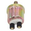 Öldrucksensor Aluminiumlegierung Stabil Generator Öldrucksensor für VDO 1 8 NPT 0‑10Bar Glänzendes Finish Doppel