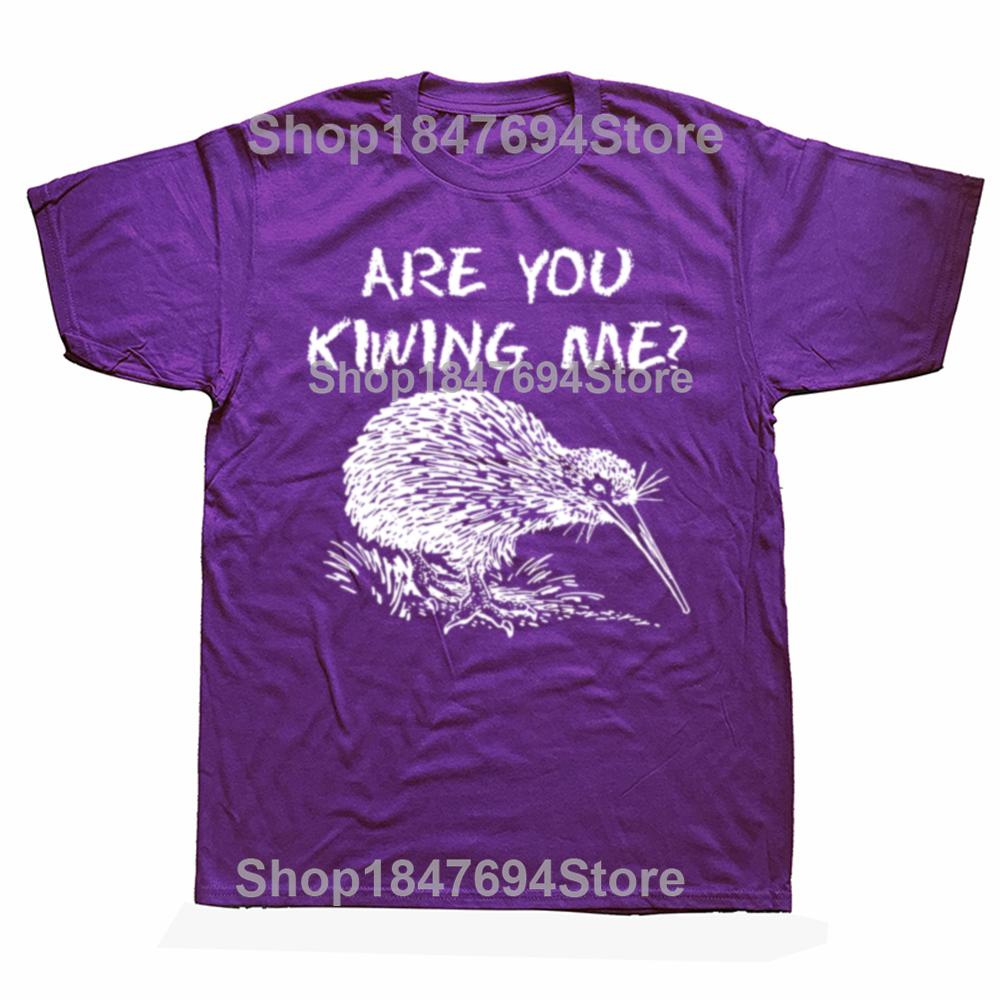 

Funny Kiwi Bird Animal Graphic 100% Cotton T-shirts Men Women s Fashion Casual Tshirt Loose Oversized Streetwear kawaii T Shirt XL