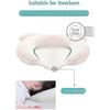 Muitar Soft Baby Nursery Pillows Unisex Newborns Head Shaping Infant Support Sleeping Head Sleep Pillows with Bear Ears