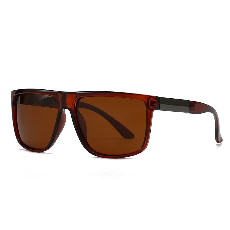 New Trendy Ins Style Square Frame Sunglasses for Men Modern European American Design