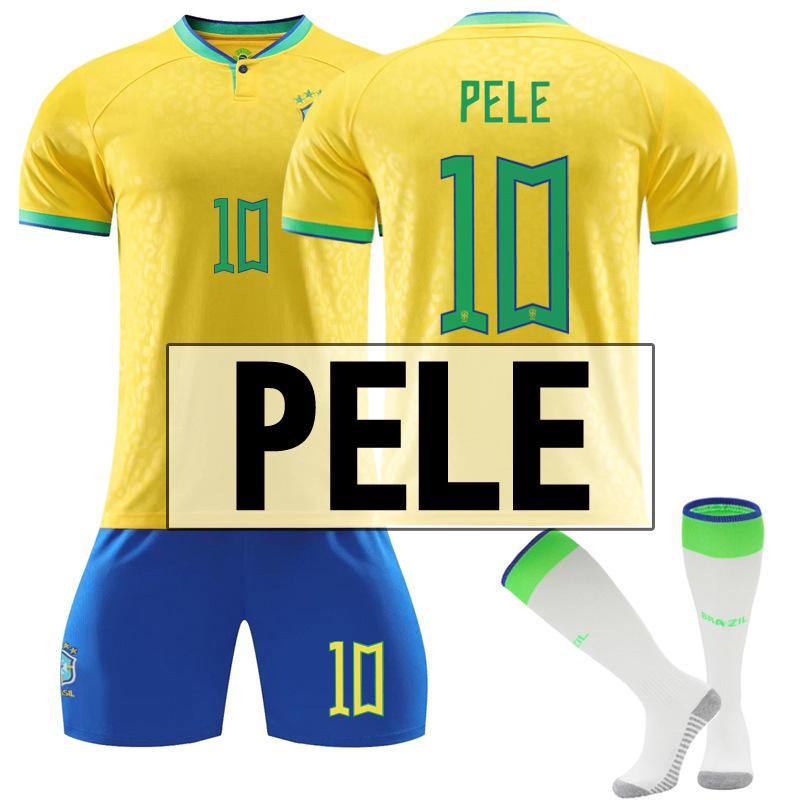 Brazil Jersey No. 10 Neymar 20 Vinicius 9 Charlison 18 Jesus Jersey Football Short Sleeve