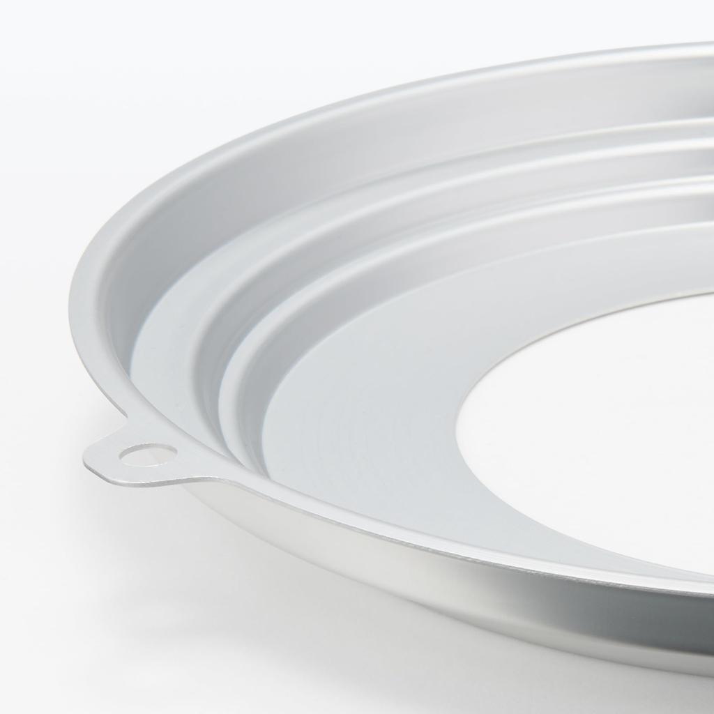 MUJI Aluminum Steamer Compatible with Diameter Frying 84376535 Stand/Support, 20-24cm Pans,