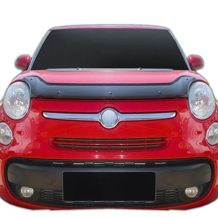 SCOUTT | Bra Capot Déflecteur Protection Pour Fiat 500L 2015-2022, Aérodynamique, Assemblage Facile, Aucun perçage requis