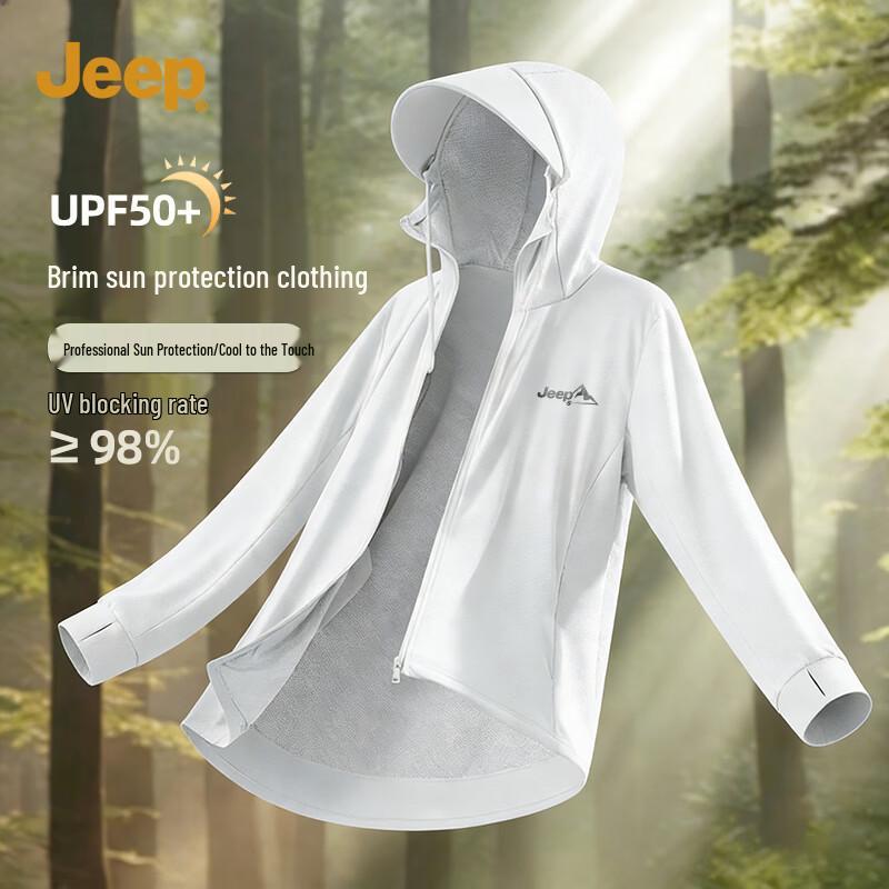JEEP Men s Loose Fit UPF50+ UV Protection Hoodie 3XL