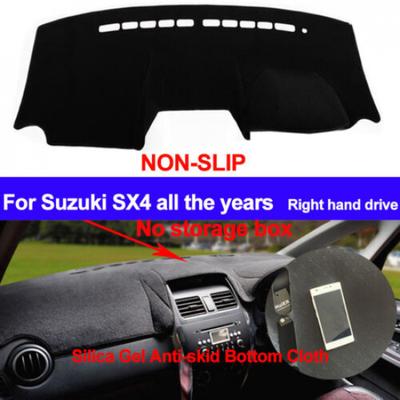 For Suzuki SX4 All the Years Dash Mat Silicone Dashboard Cover Right Hand Drive